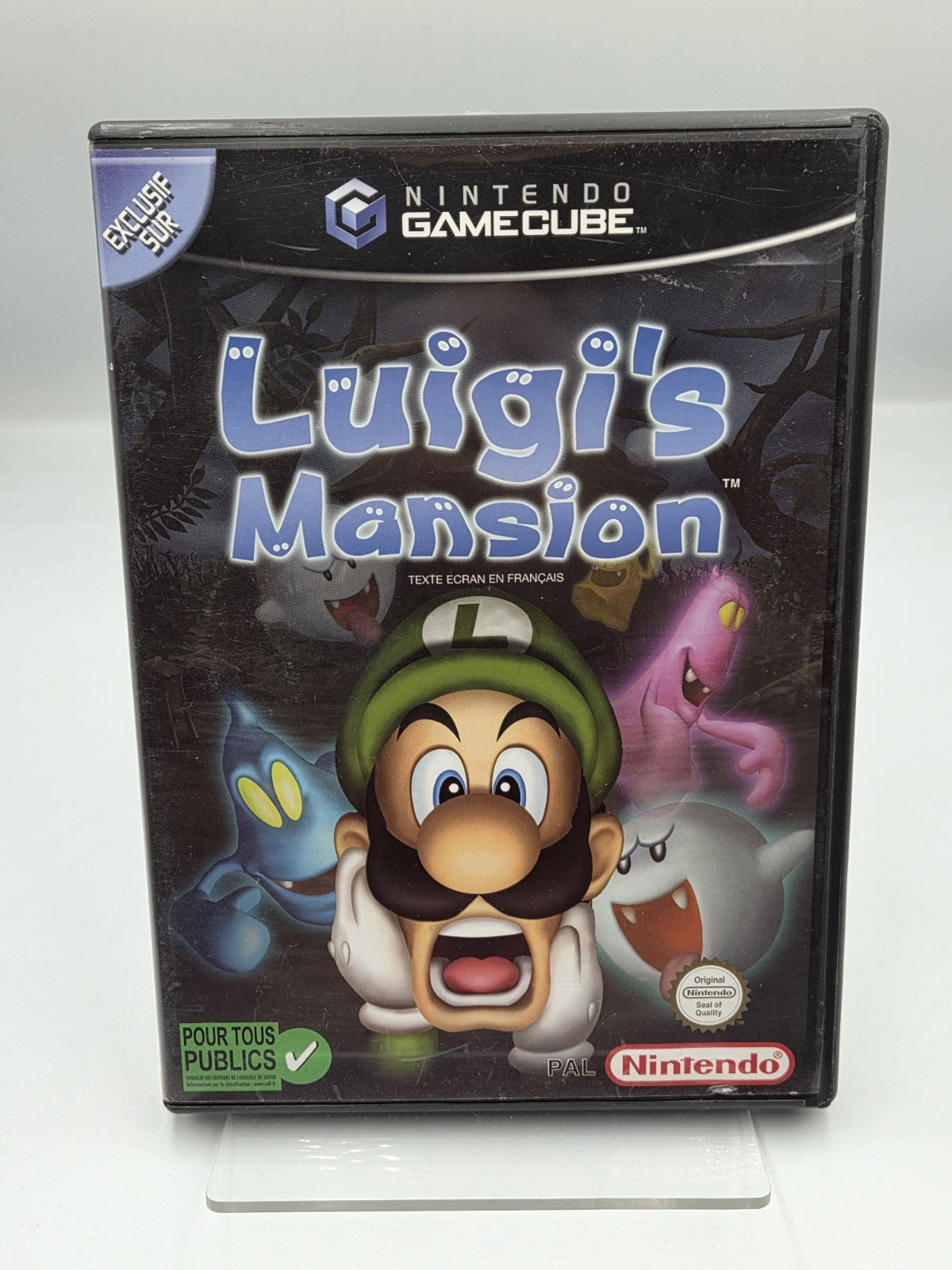 Nintendo GameCube Luigi's Mansion mit OVP und Anleitung FRA - T-Retro-Games 