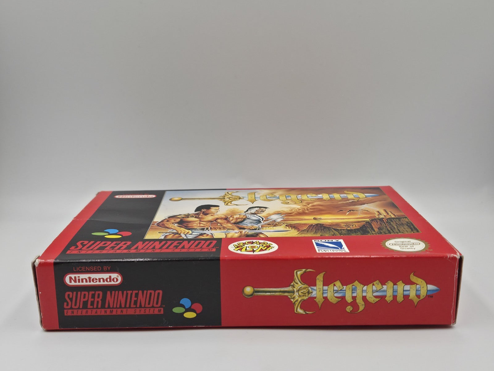 SNES Super Nintendo Legend mit OVP und Anleitung UKV