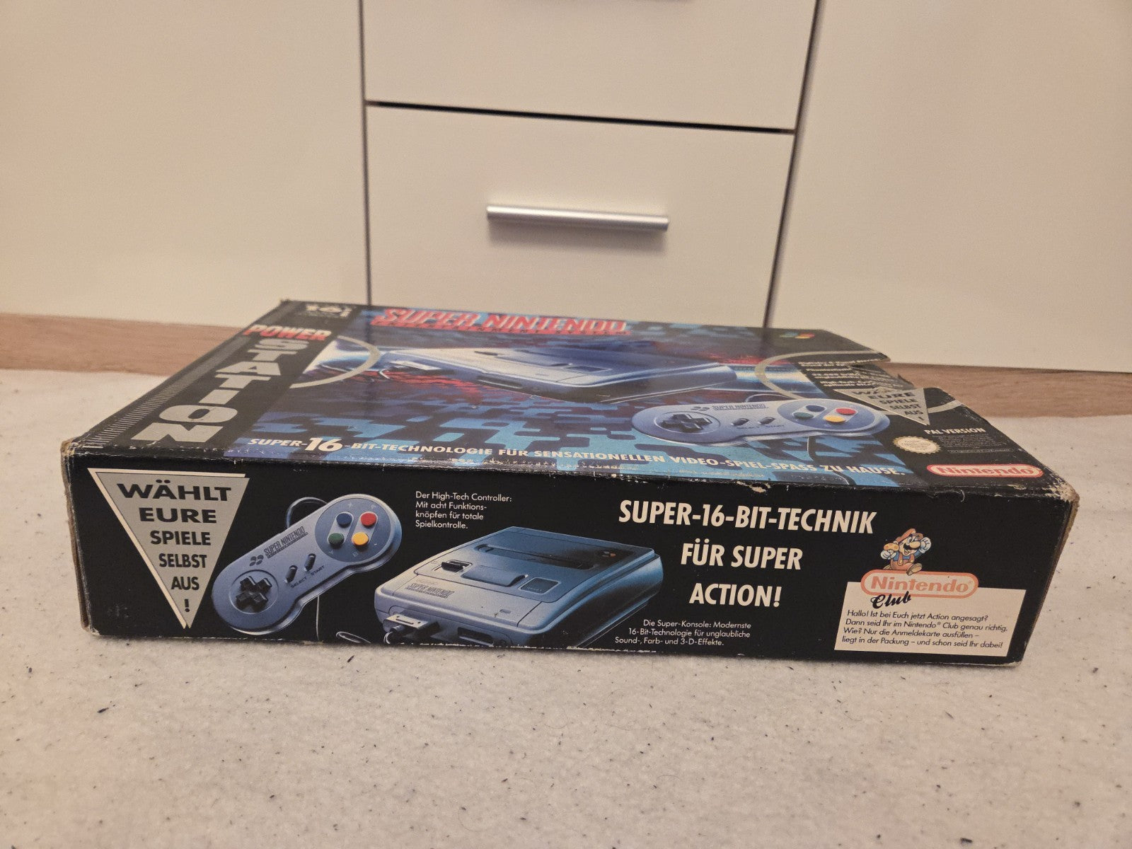SNES Super Nintendo Power Station Konsole Console NOE OVP