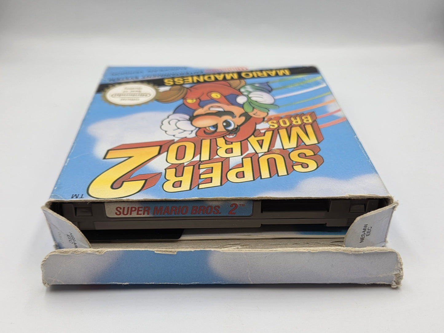 Nintendo NES Super Mario Bros. 2 mit OVP und Anleitung European Version