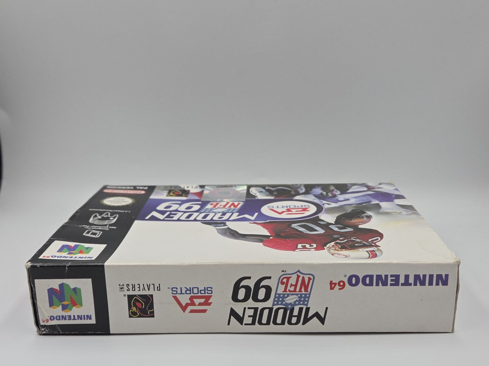 N64 Nintendo 64 Spiel Madden NFL 99 mit OVP und Anleitung EUR