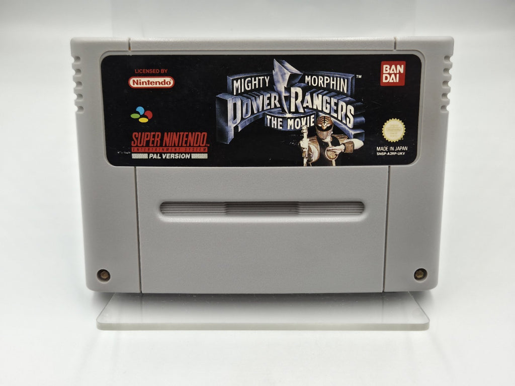 SNES Super Nintendo Spiel Mighty Morphin Power Rangers The Movie UKV Modul