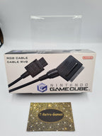 Nintendo GameCube RGB Cable Cable RVB Kabel DOL-013 EUR OVP - T-Retro-Games 