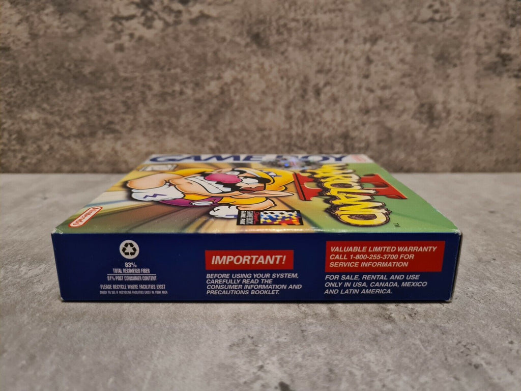 Game Boy Classic Wario Land II mit OVP und Anleitung USA - T-Retro-Games 