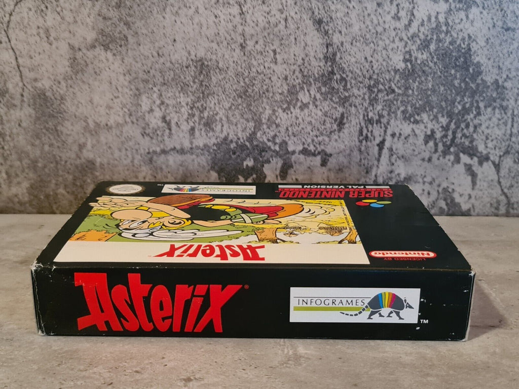 SNES Super Nintendo Asterix mit OVP und Anleitung NOE - T-Retro-Games 