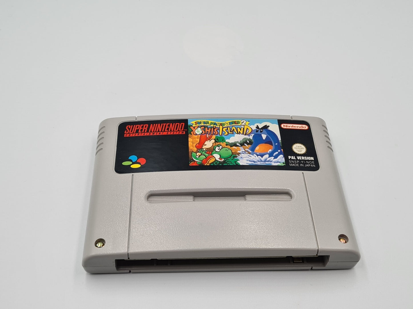SNES Super Nintendo Super Mario World 2: Yoshi's Island mit OVP + Anleitung NOE