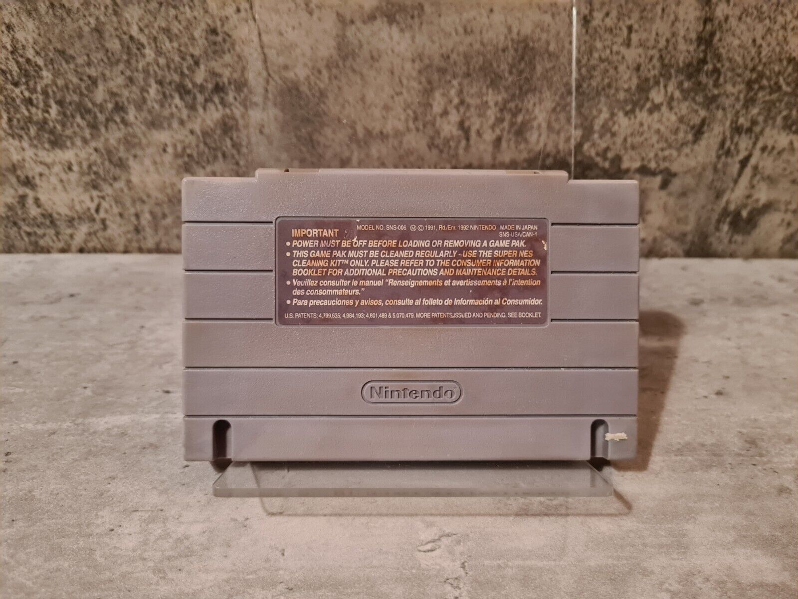 SNES Super Nintendo Spindizzy Worlds NTSC USA Modul - T-Retro-Games 