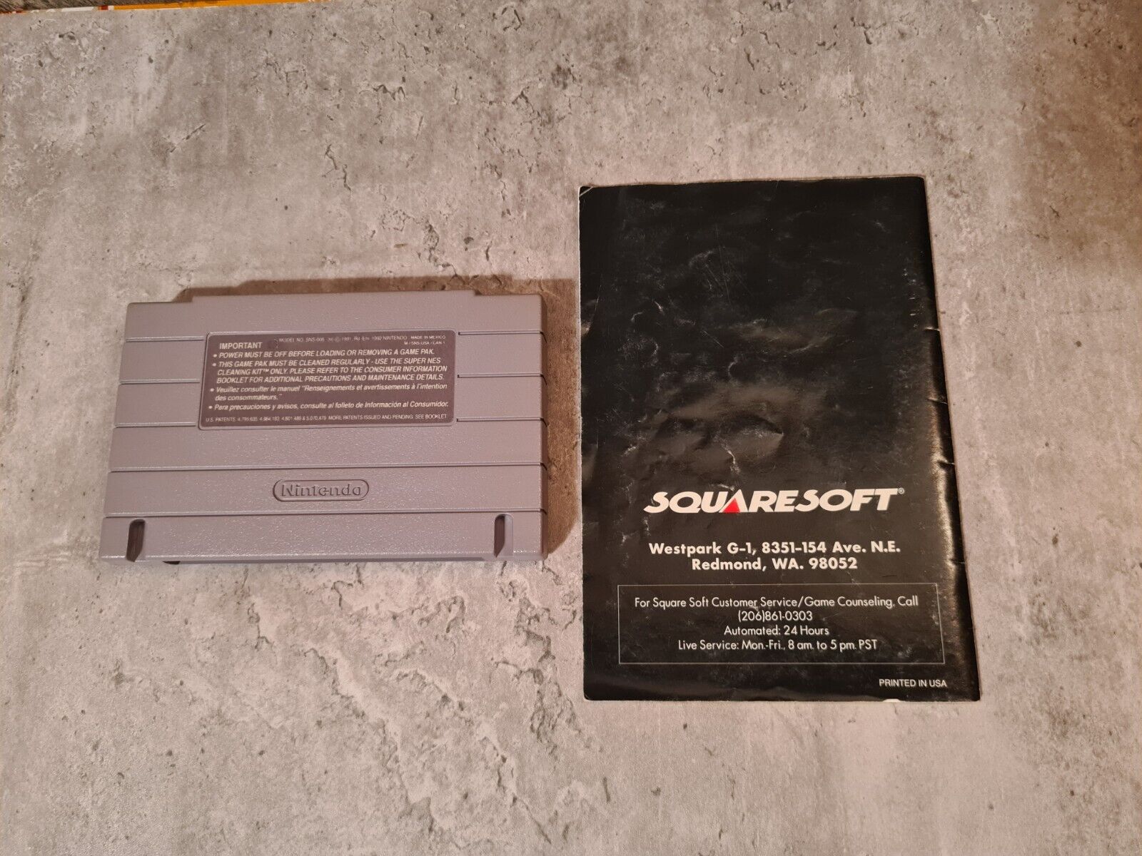 SNES Super Nintendo Secret of Evermore mit OVP und Anleitung + Poster NTSC USA - T-Retro-Games 