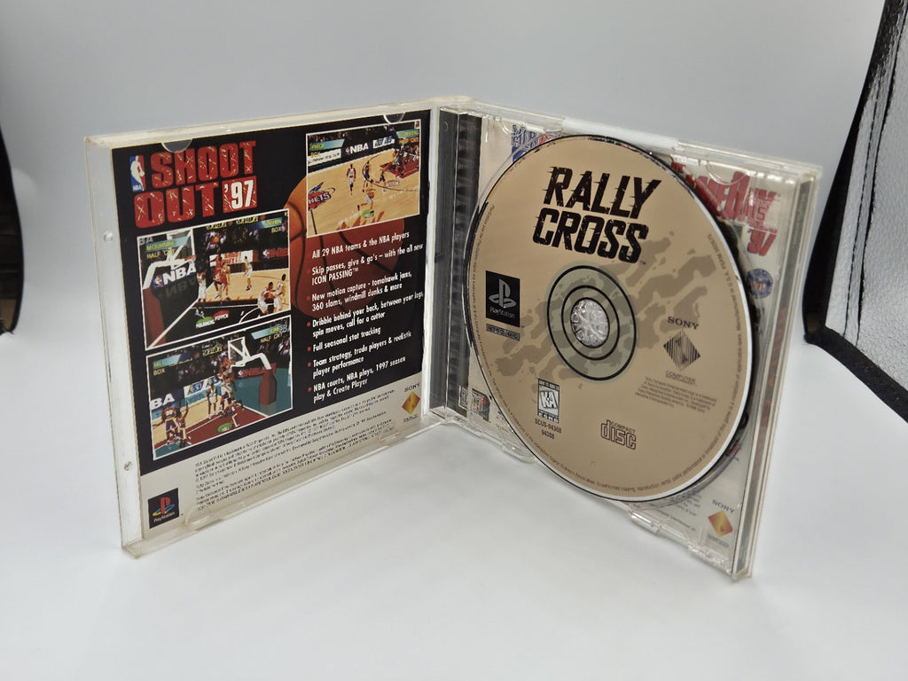 PS1 Playstation 1 Spiel Rally Cross mit OVP und Anleitung NTSC-USA 