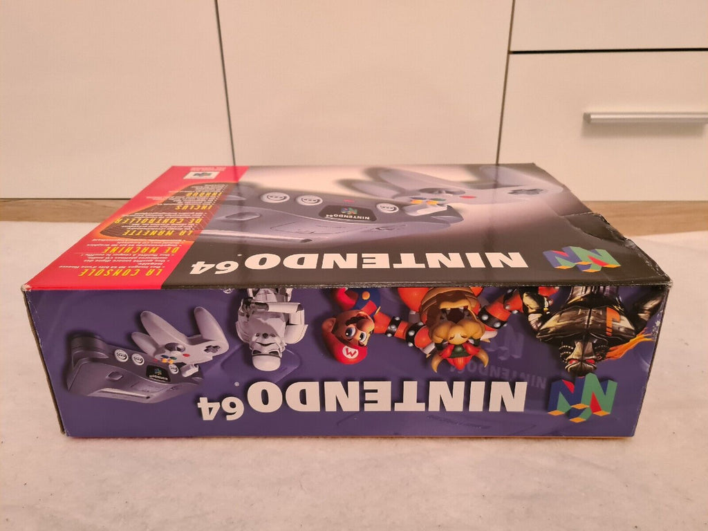 N64 Nintendo 64 Mario Pak Konsole Console OVP - T-Retro-Games 