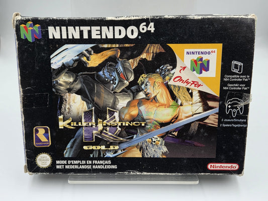 N64 Nintendo 64 Killer Instinct mit OVP und Anleitung FAH