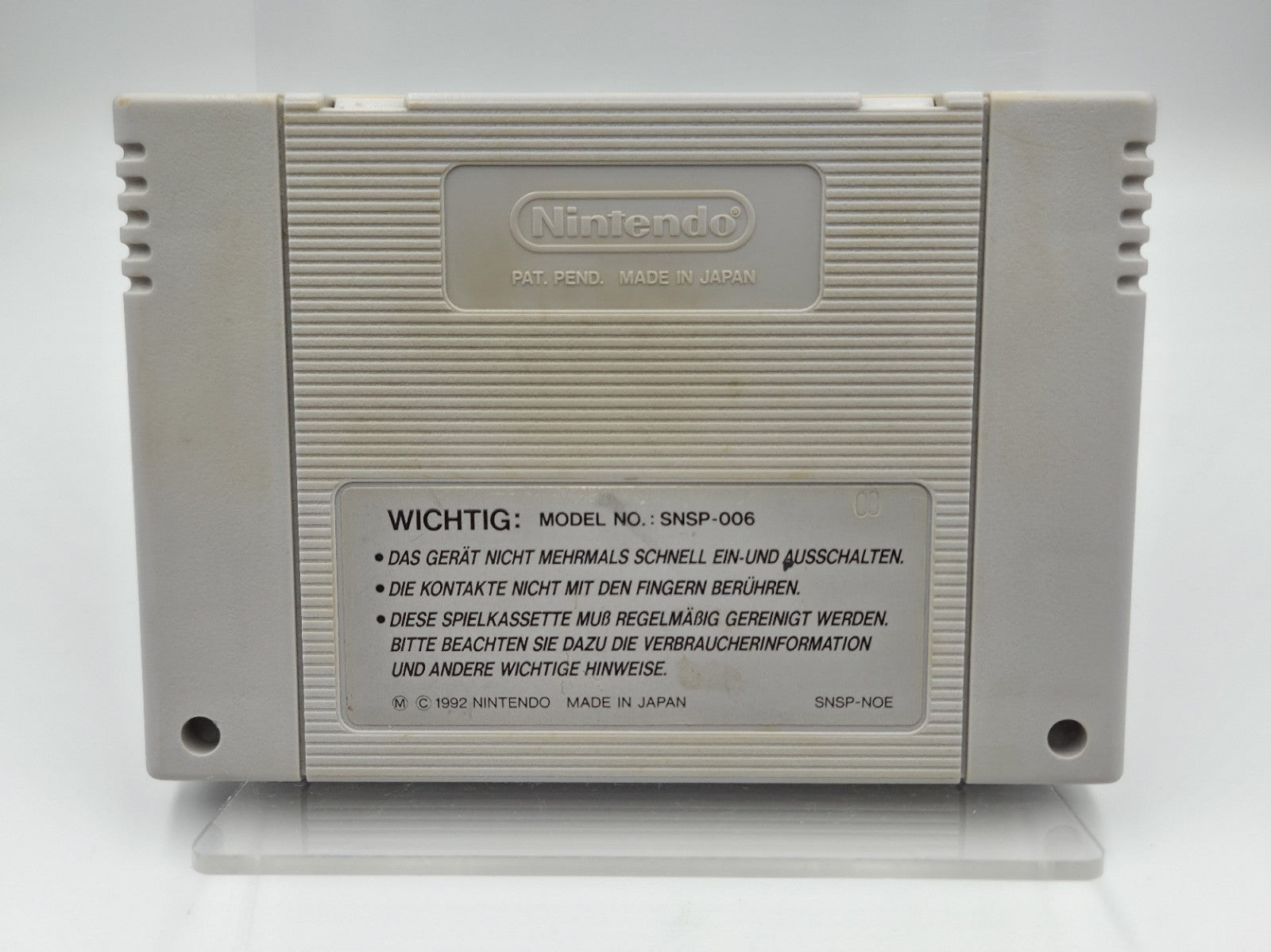 SNES Super Nintendo Bugs Bunny Rabbit Rampage Modul NOE