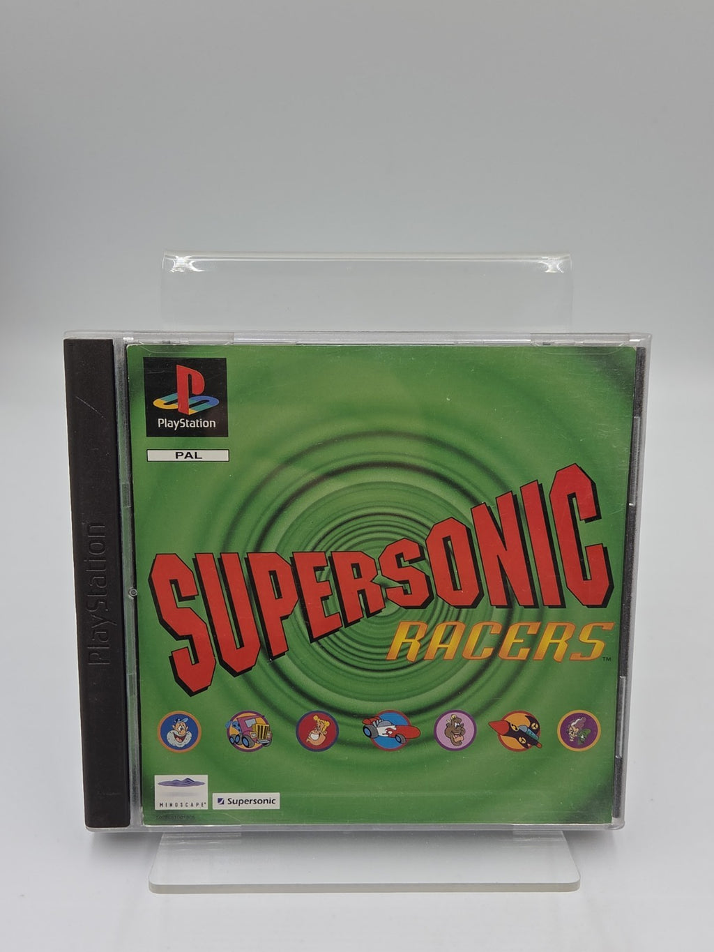 PS1 Playstation 1 Spiel Supersonic Racers mit OVP und Anleitung Deutsch