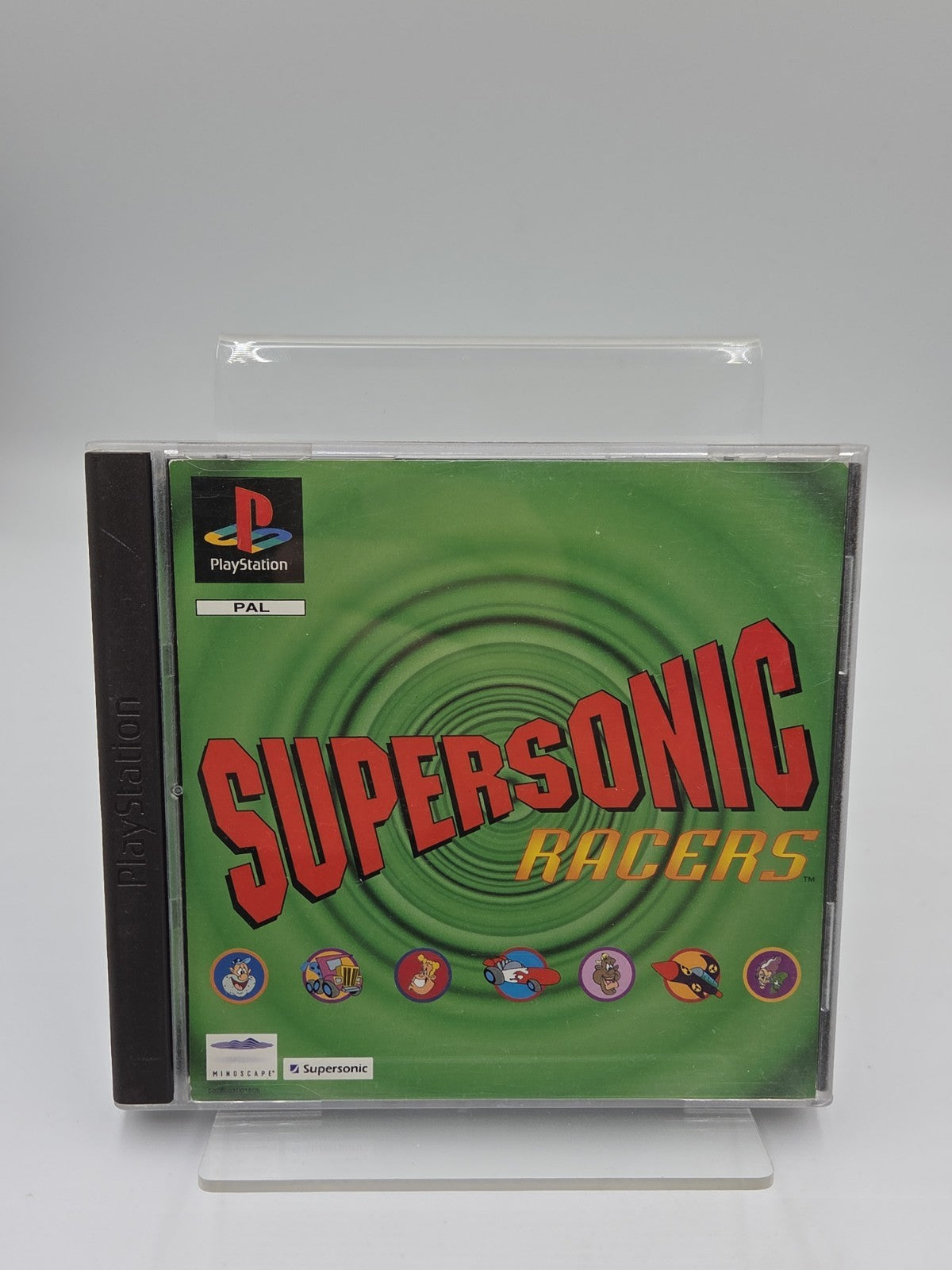 PS1 Playstation 1 Spiel Supersonic Racers mit OVP und Anleitung Deutsch