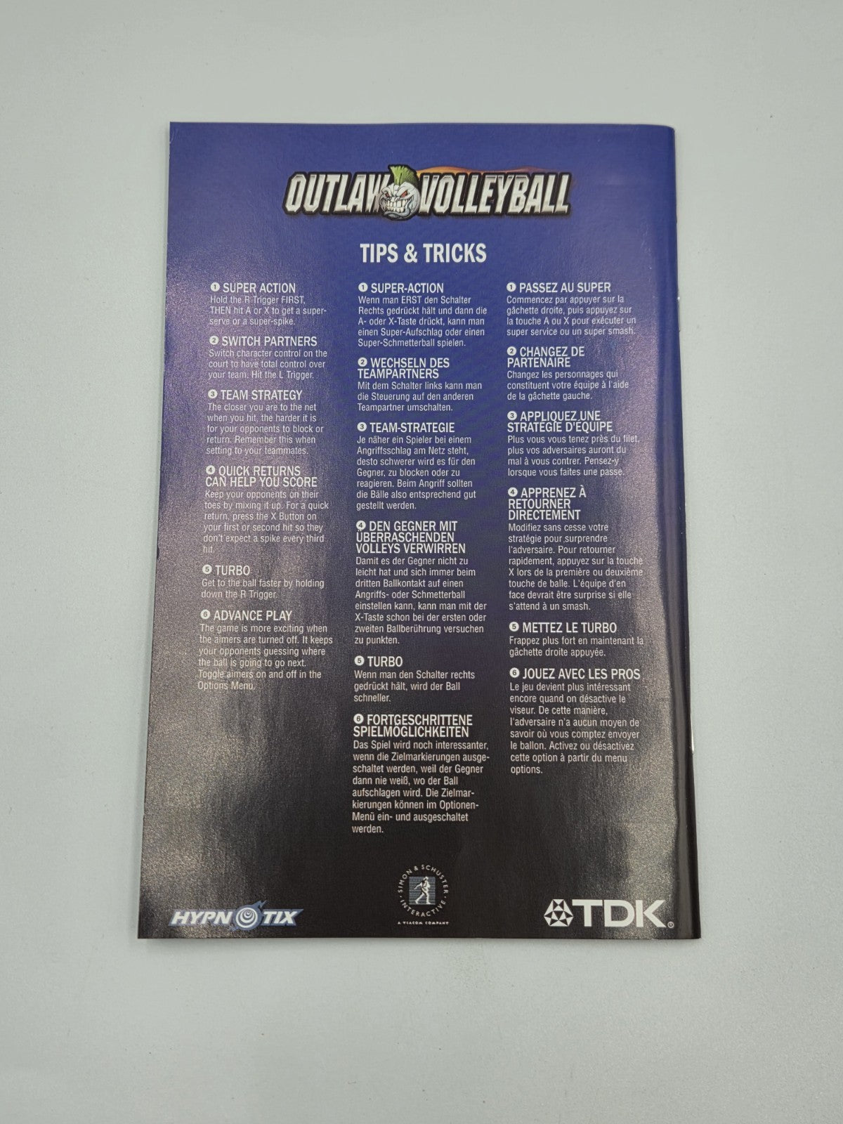 XBOX Spiel Outlaw Volleyball mit OVP und Anleitung Multilingual 
