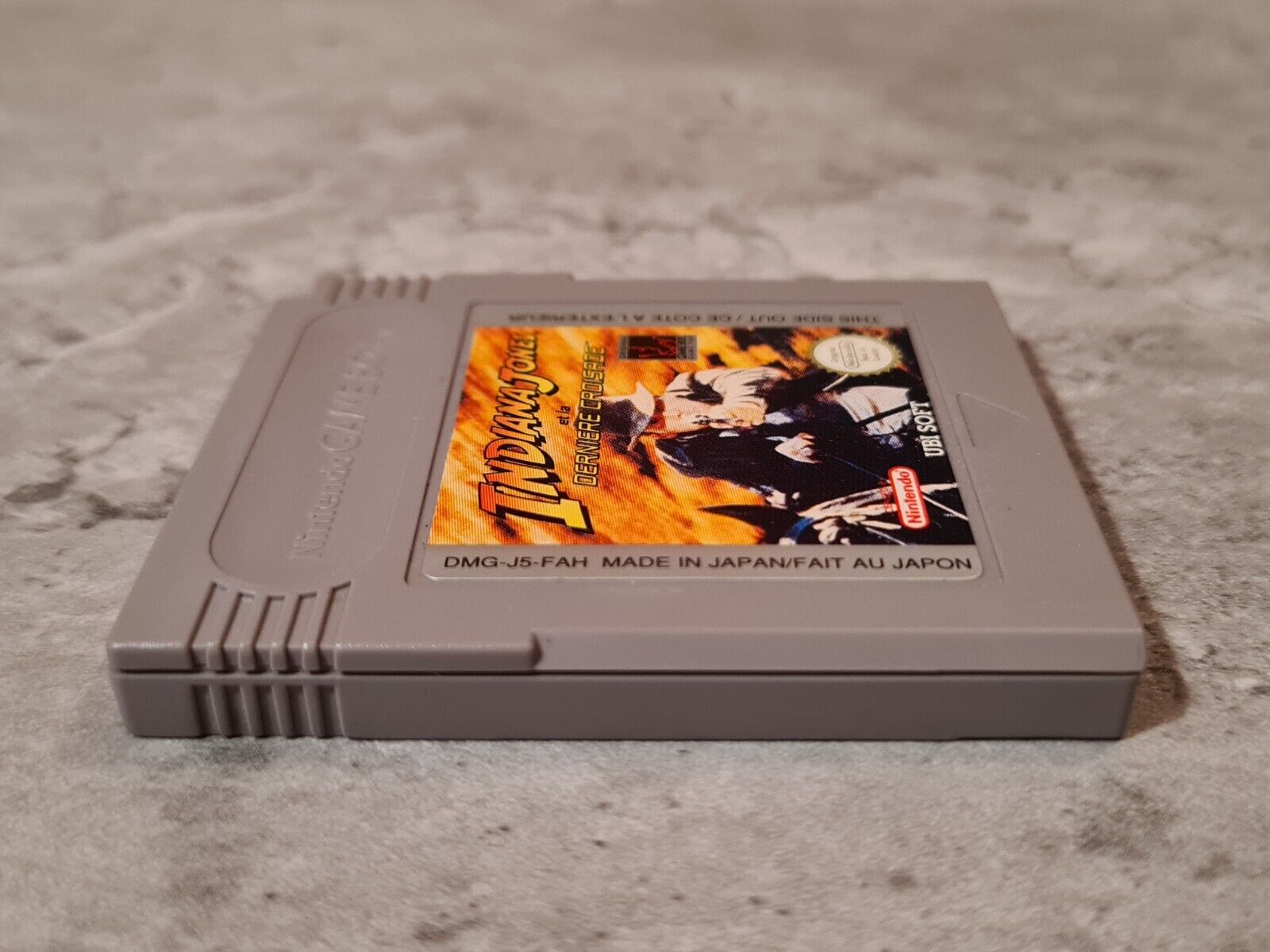 Nintendo Game Boy Classic Spiel Indiana Jones et la Derniere Croisade Modul FAH - T-Retro-Games 