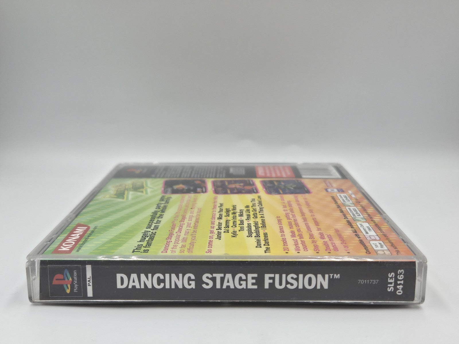 PS1 Playstation 1 Spiel Dancing Stage Fusion mit OVP und Anleitung Englisch