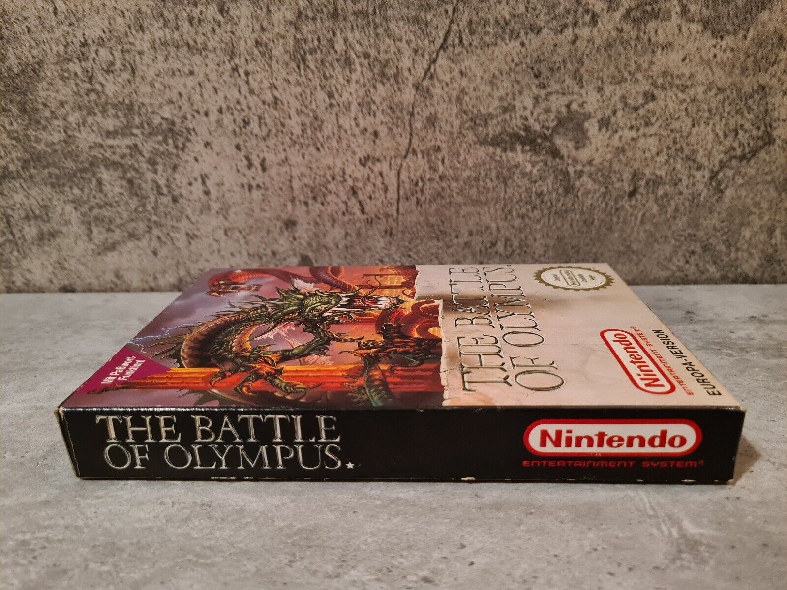 NES The Battle of Olympus mit OVP und Anleitung NOE - T-Retro-Games 
