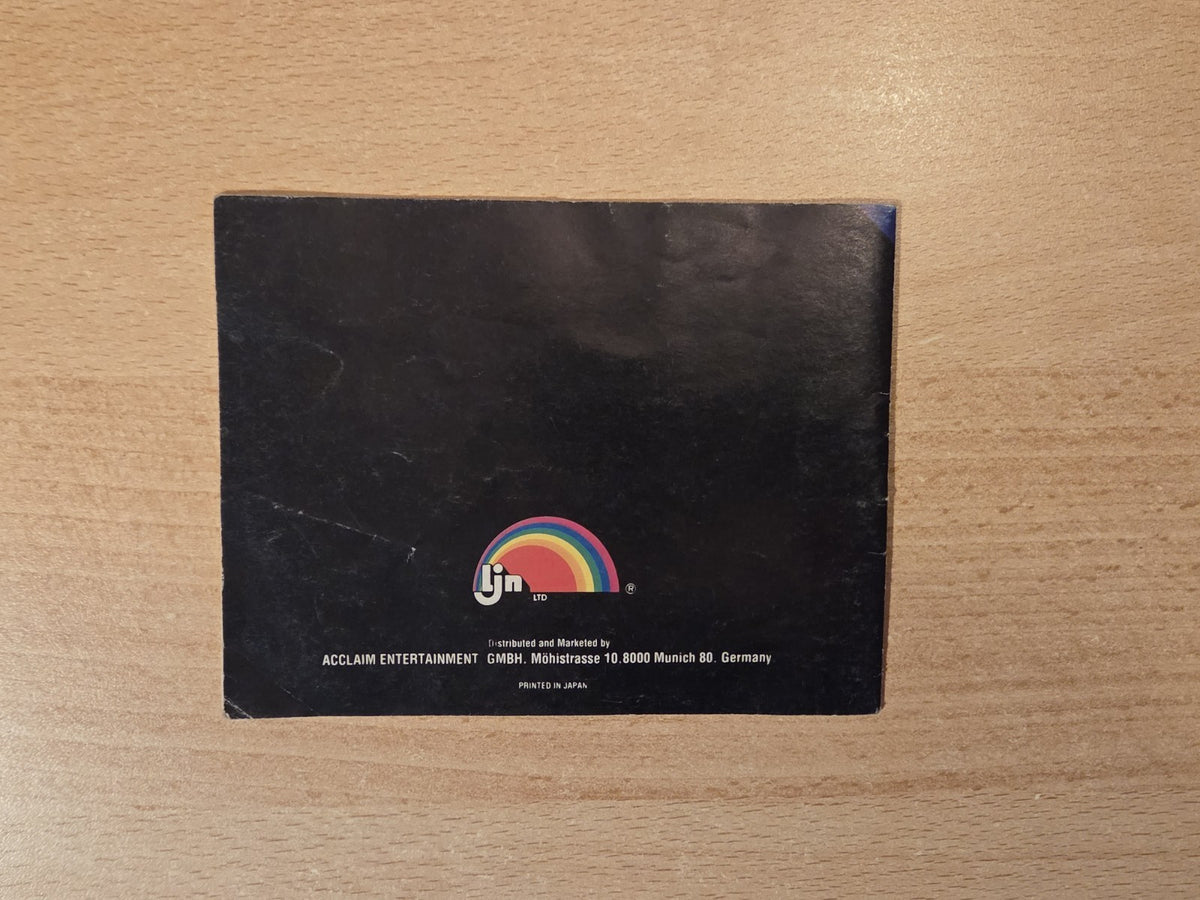 NES Alien 3 Spielanleitung Instruction Booklet NOE