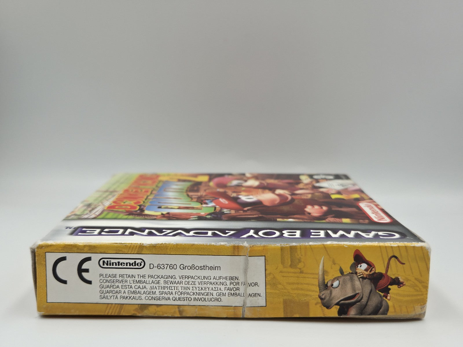 Nintendo Game Boy Advance Donkey Kong Country 2 mit OVP und Anleitung EUR