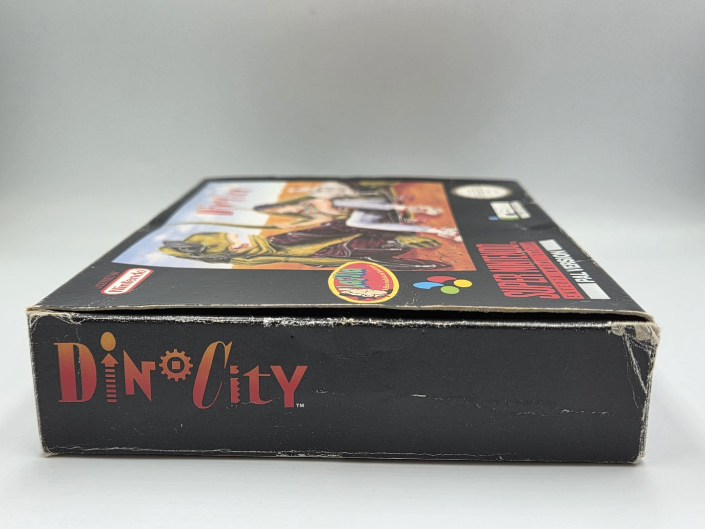 SNES Super Nintendo Dino City mit OVP und Anleitung NOE