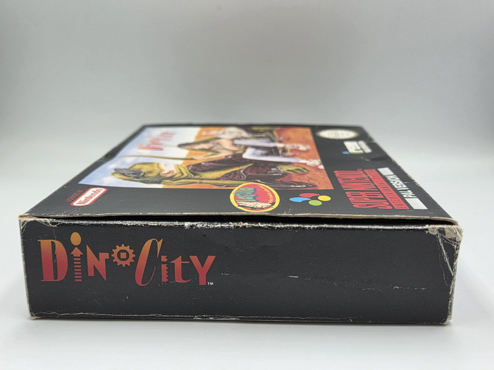 SNES Super Nintendo Dino City mit OVP und Anleitung NOE