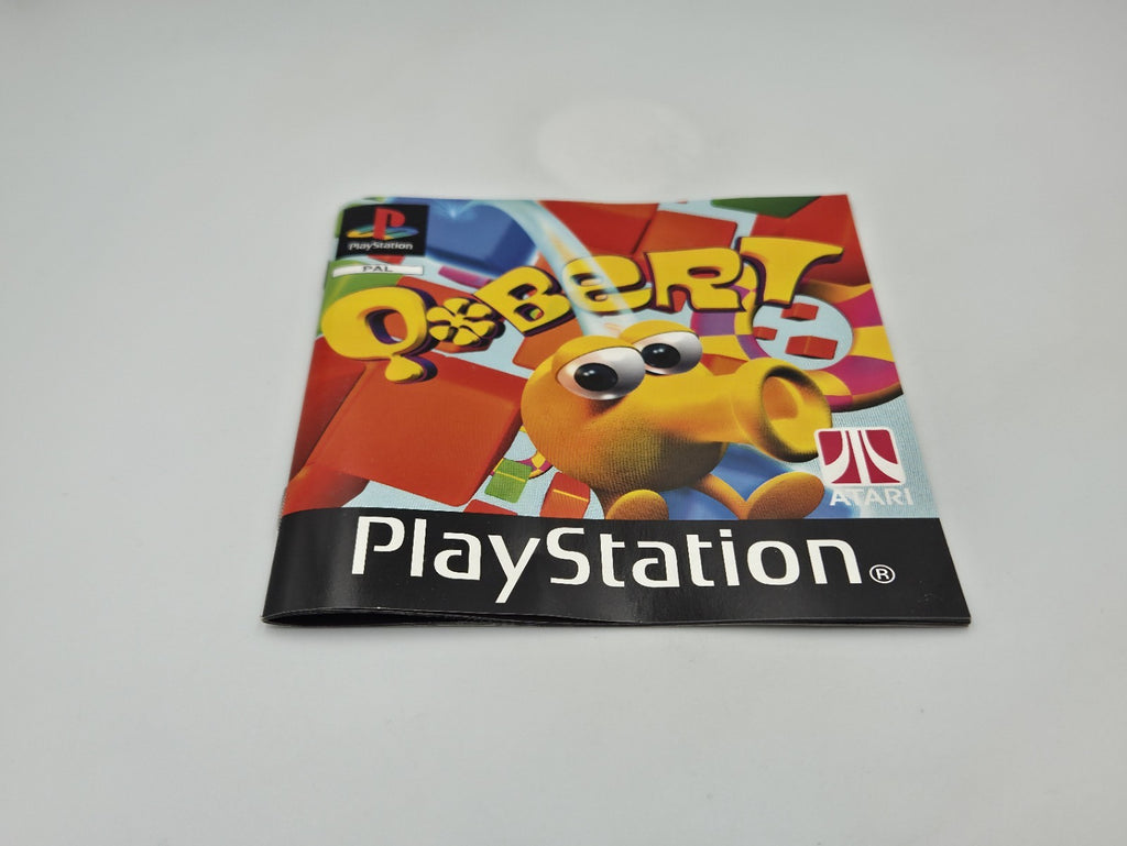 PS1 Playstation 1 Spiel Q*Bert mit OVP und Anleitung Deutsch