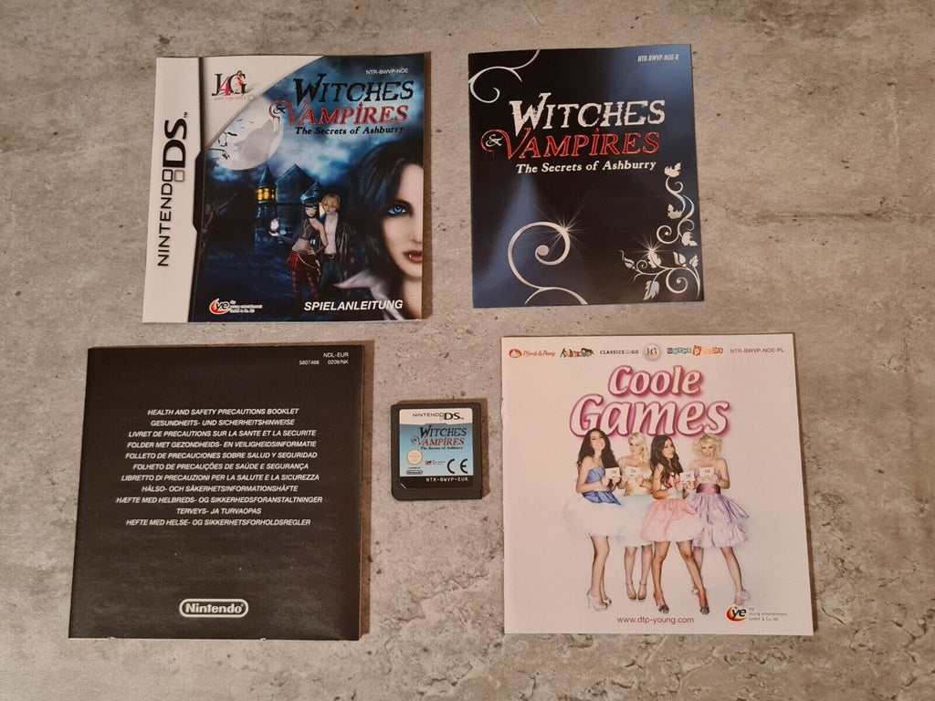 Nintendo DS Witches & Vampires mit OVP und Anleitung NOE - T-Retro-Games 