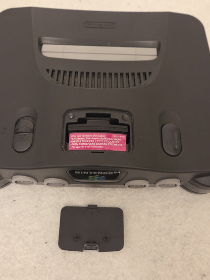 Nintendo 64 N64 Konsole Console Black Schwarz mit Controller + Kabeln