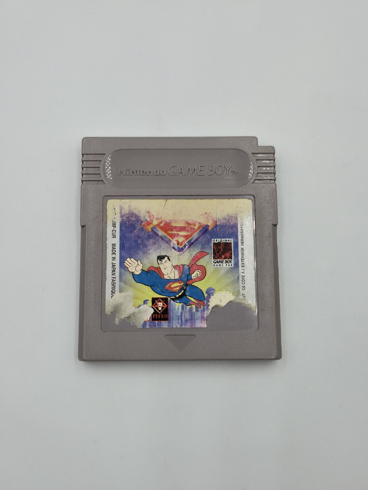 Nintendo Game Boy Classic Spiel Superman Modul EUR
