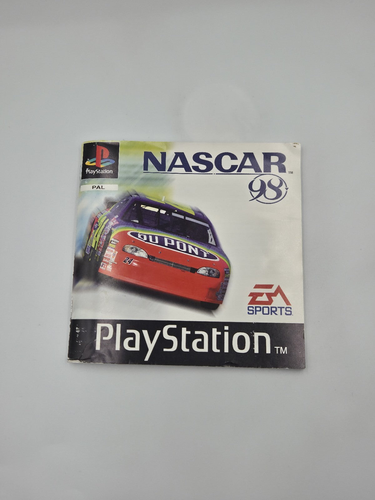 PS1 Playstation 1 Spiel Nascar 98 mit OVP und Anleitung Multilingual
