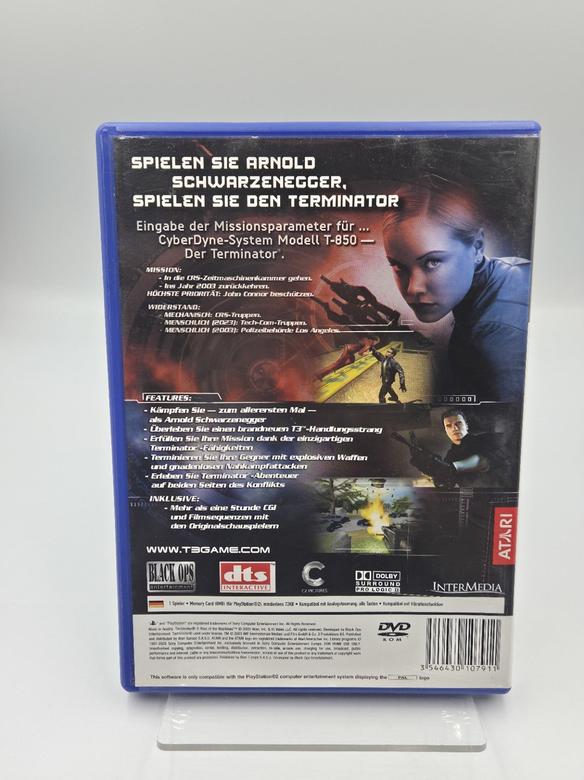 PS2 Playstation 2 Terminator 3 Rebellion der Maschinen mit OVP und Anleitung 