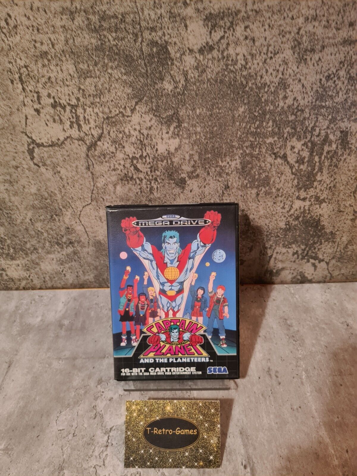 Sega Mega Drive Captain Planet and the Planeteers OVP+ Anleitung Multi Language - T-Retro-Games 