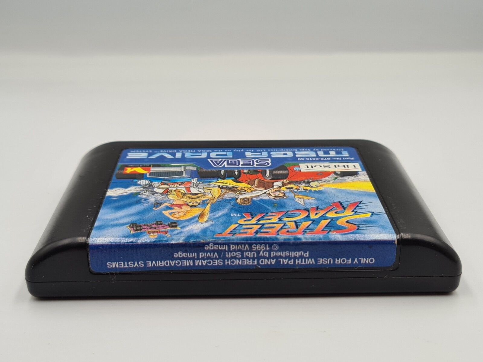 Sega Mega Drive Street Racer Modul - T-Retro-Games 
