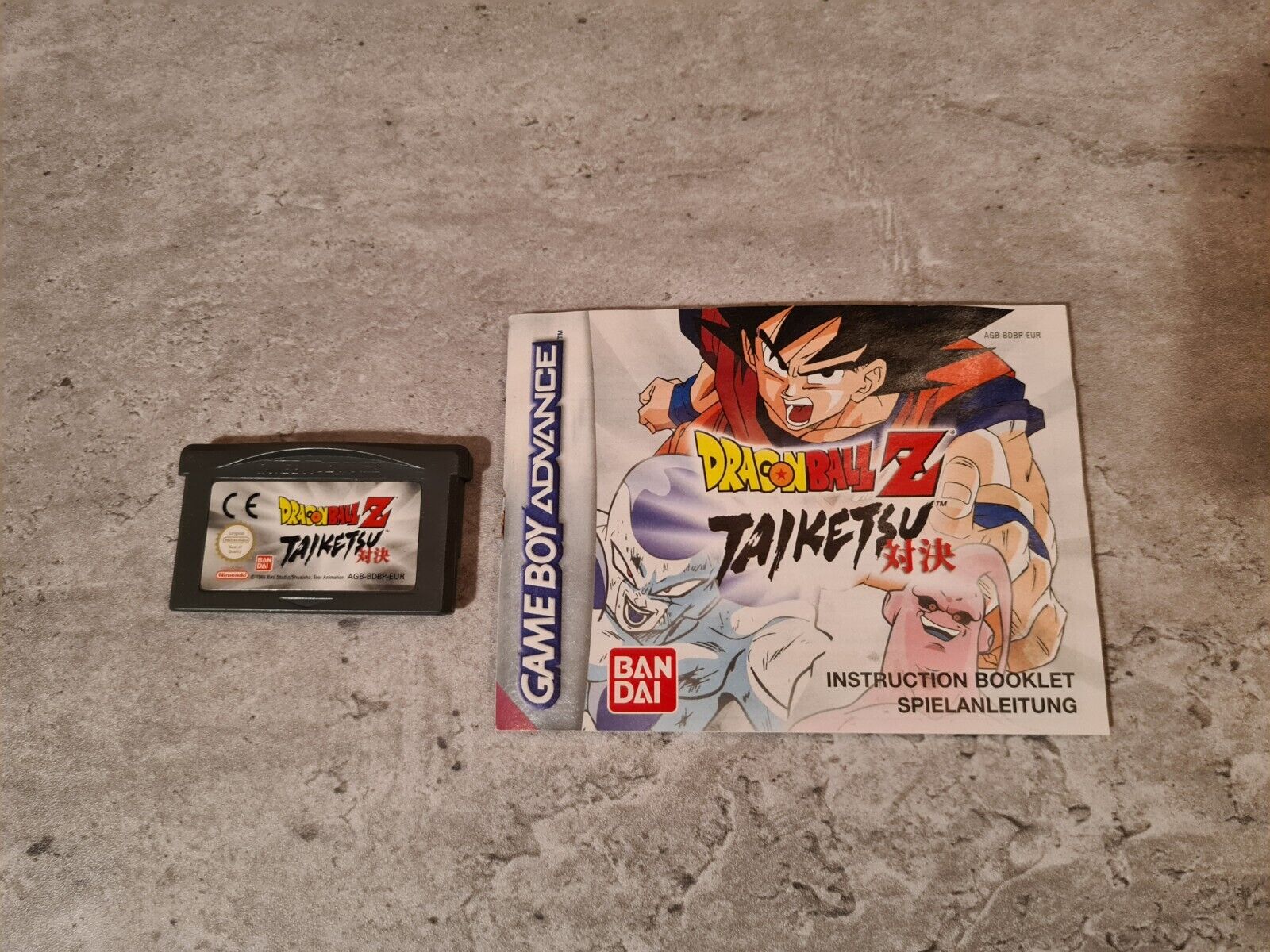 Nintendo Gameboy Advance Dragonball Z Taiketsu mit OVP und Anleitung EUR - T-Retro-Games 
