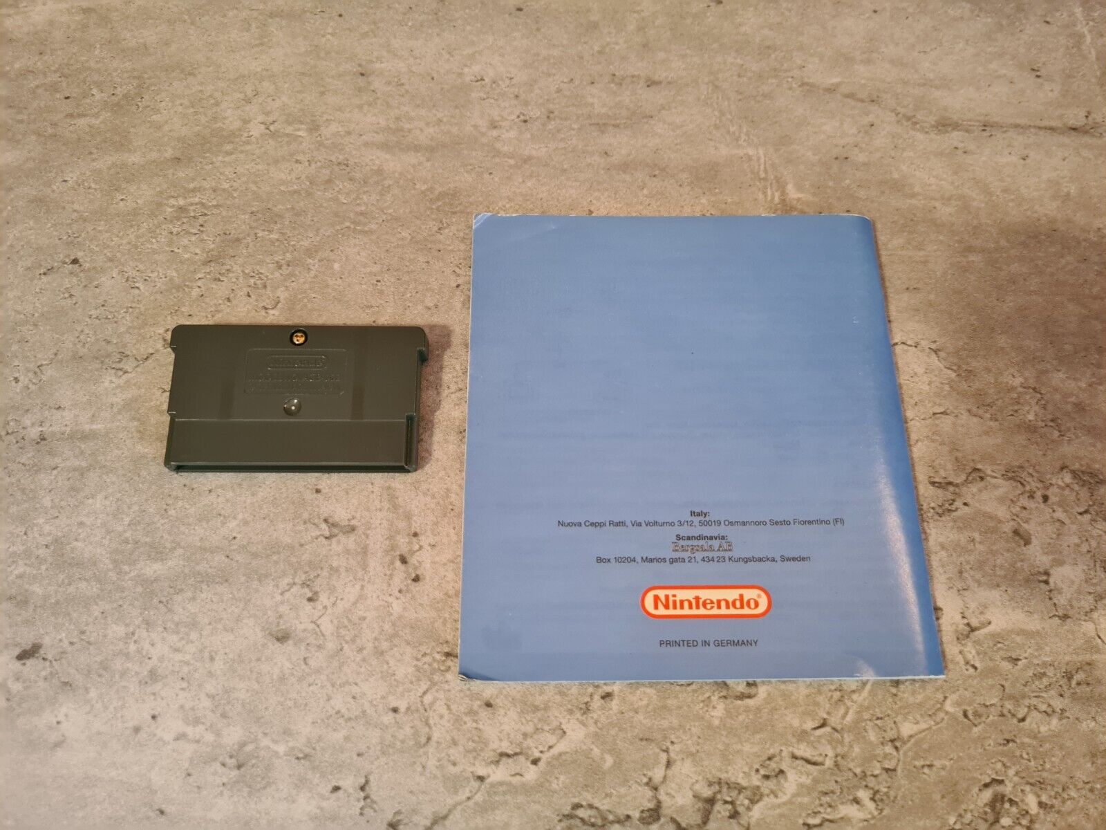 Nintendo Gameboy Advance Super Mario Advance mit OVP und Anleitung EUR - T-Retro-Games 