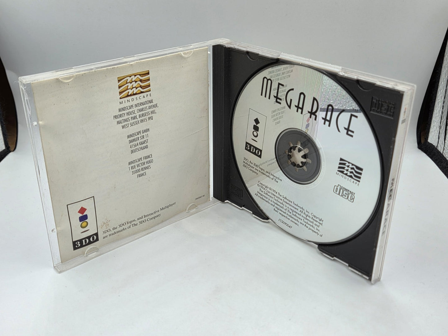 3DO Spiel Megarace mit OVP und Anleitung Englisch