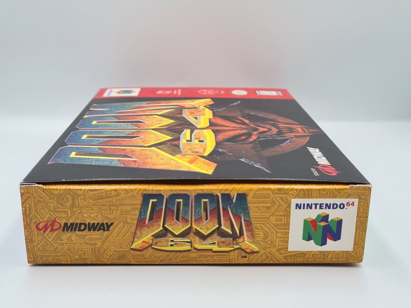 N64 Nintendo 64 Doom 64 mit OVP und Anleitung USA NTSC - T-Retro-Games 