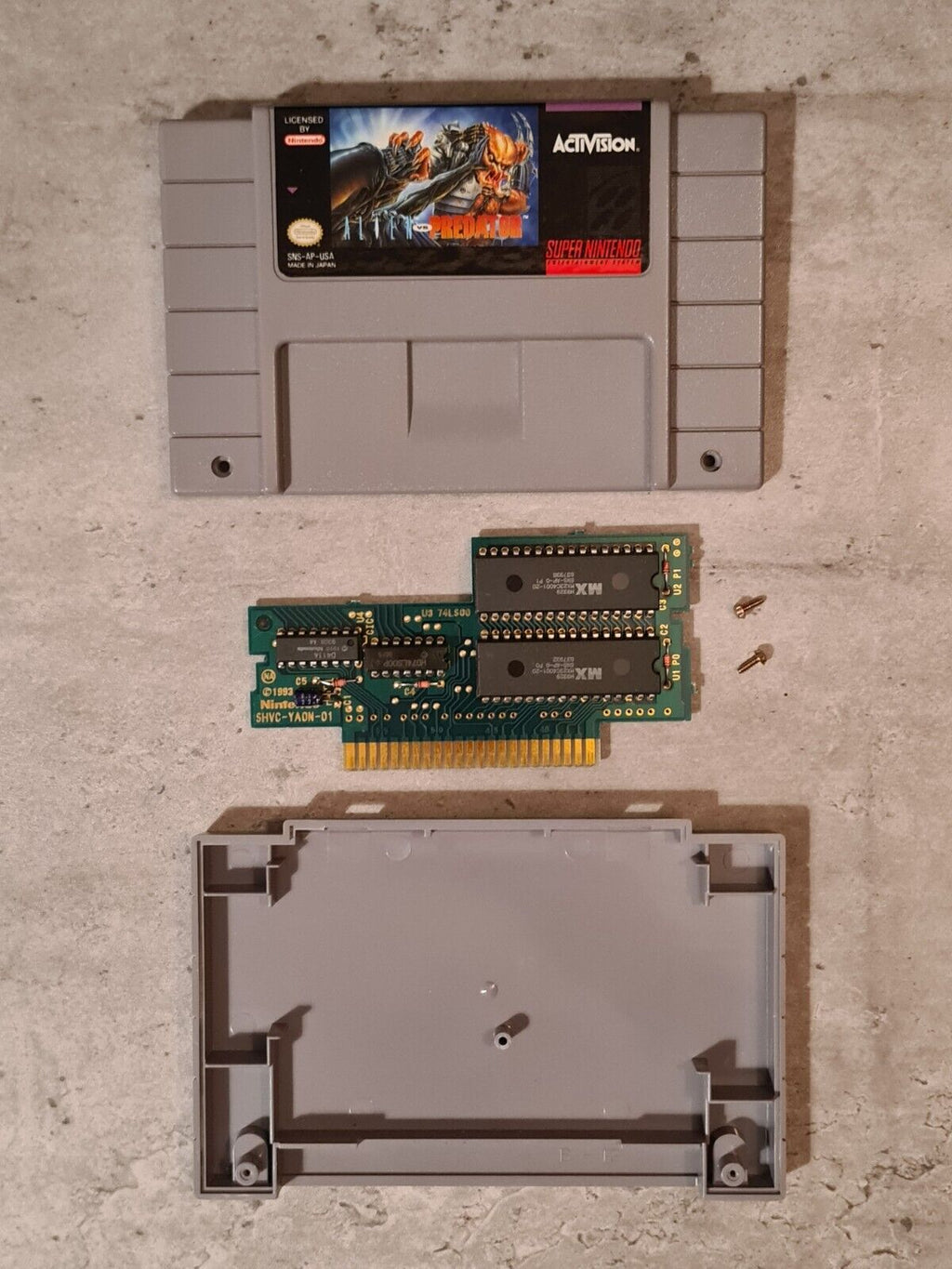 SNES Super Nintendo Alien vs. Predator NTSC USA Modul - T-Retro-Games 