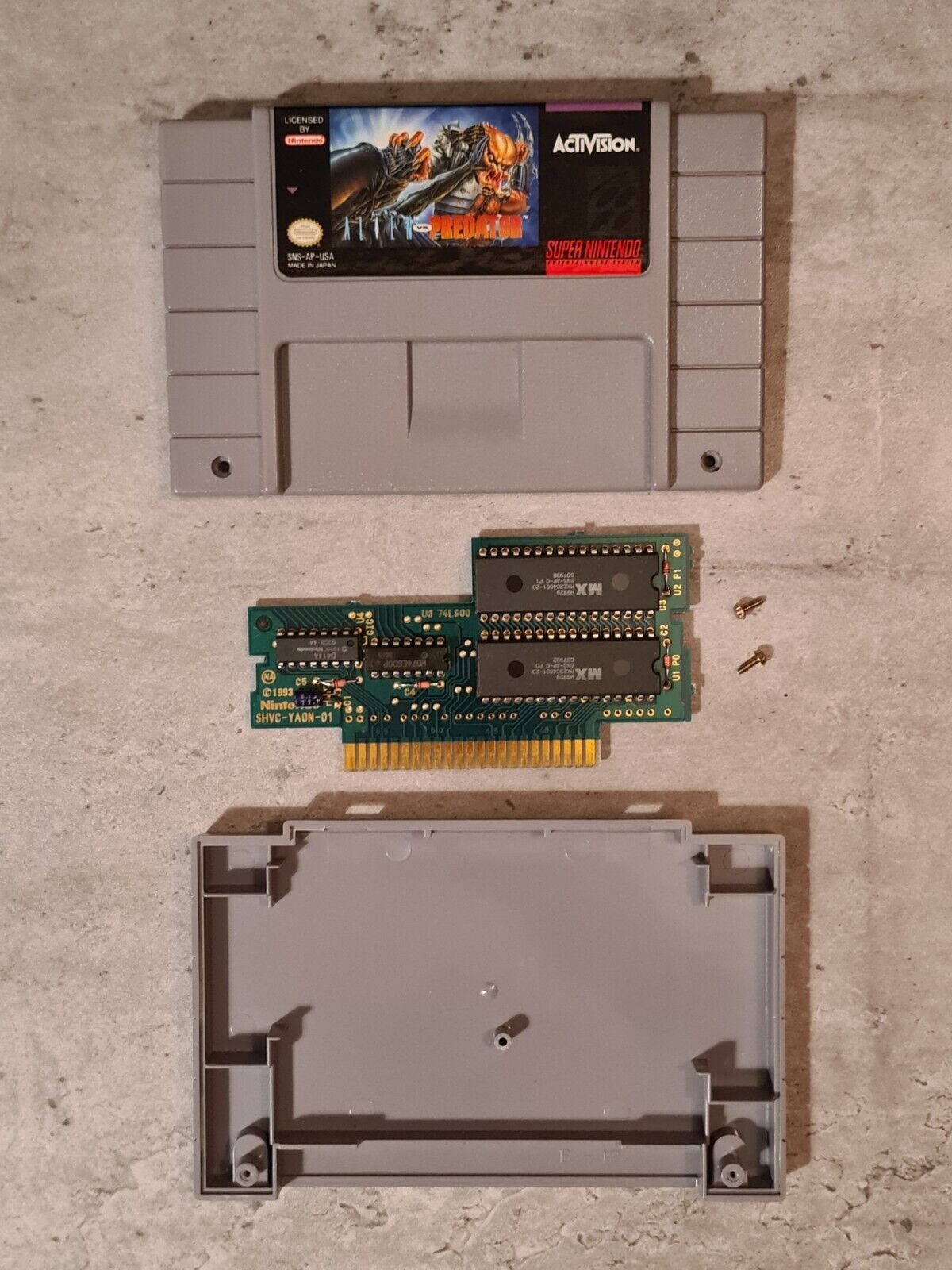 SNES Super Nintendo Alien vs. Predator NTSC USA Modul - T-Retro-Games 