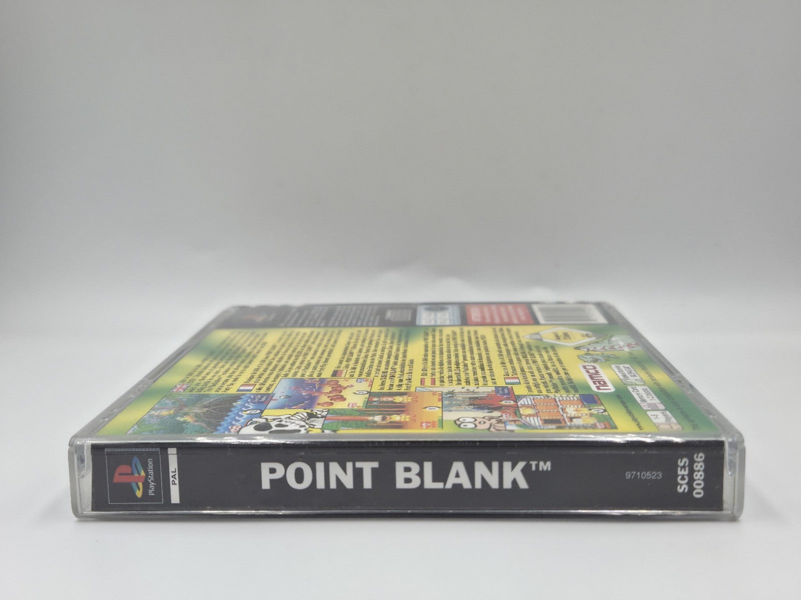 PS1 Playstation 1 Spiel Point Blank mit OVP und Anleitung Multilingual