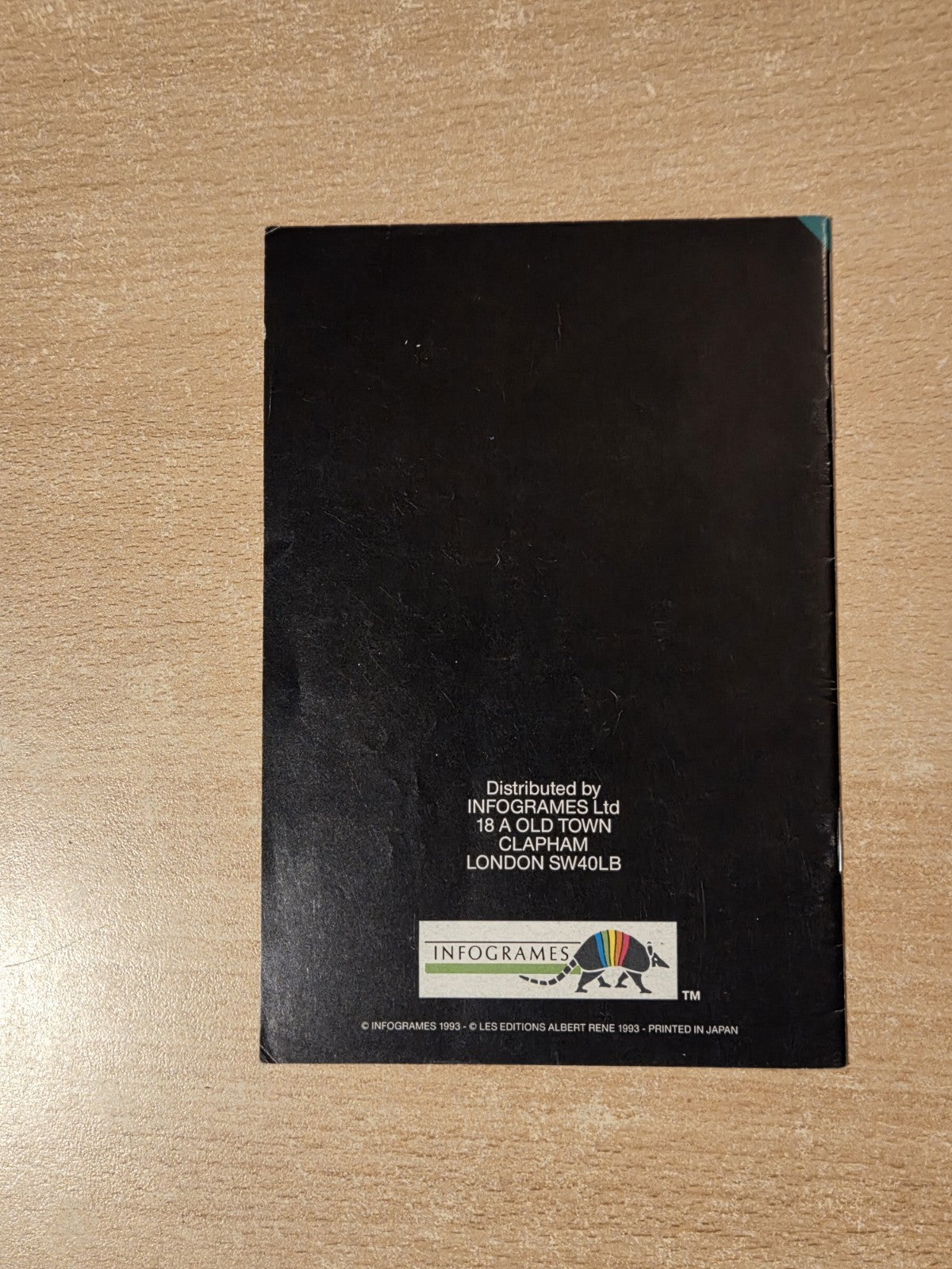SNES Super Nintendo Asterix Instruction Booklet UKV
