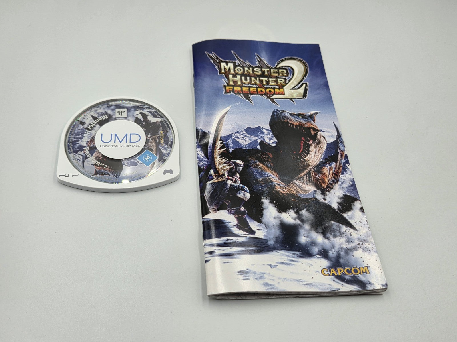 Sony PSP Spiel Monster Hunter Freedom 2 mit OVP und Anleitung Deutsch