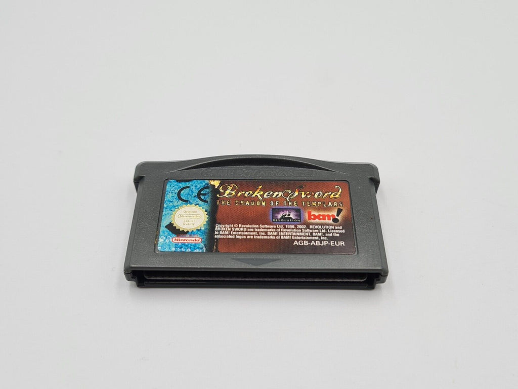 Game Boy Advance Broken Sword Shadow of The Templars mit OVP und Anleitung EUR - T-Retro-Games 