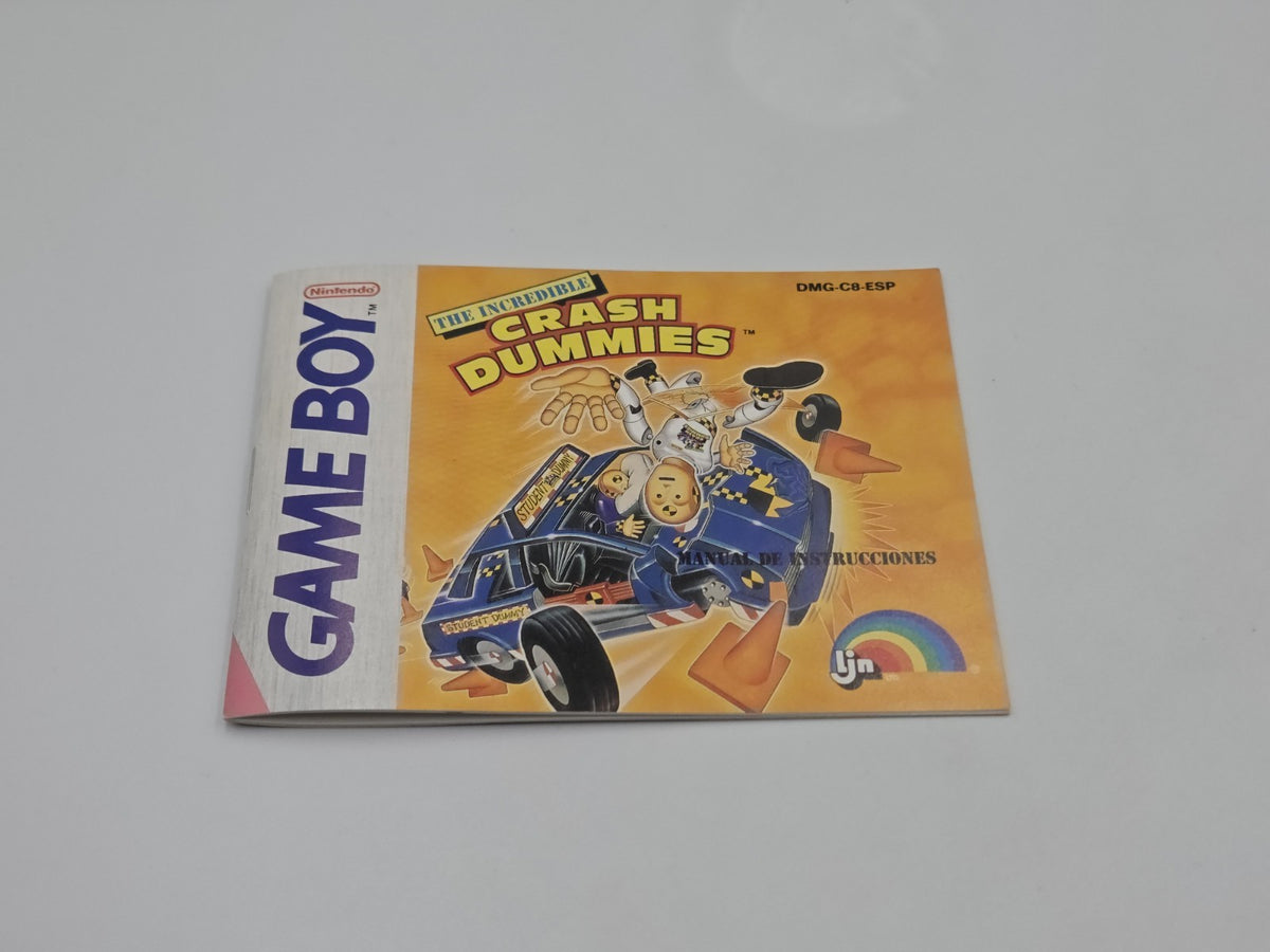 Nintendo Game Boy Spiel The Incredible Crash Dummies mit OVP und Anleitung ESP
