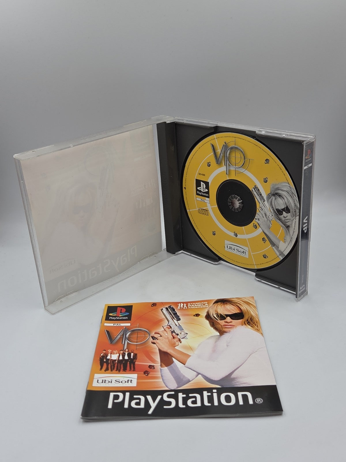 PS1 Playstation 1 Spiel VIP mit OVP und Anleitung Multilingual