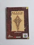 N64 Nintendo 64 Mace The Dark Age Spielanleitung Instruction Booklet NOE