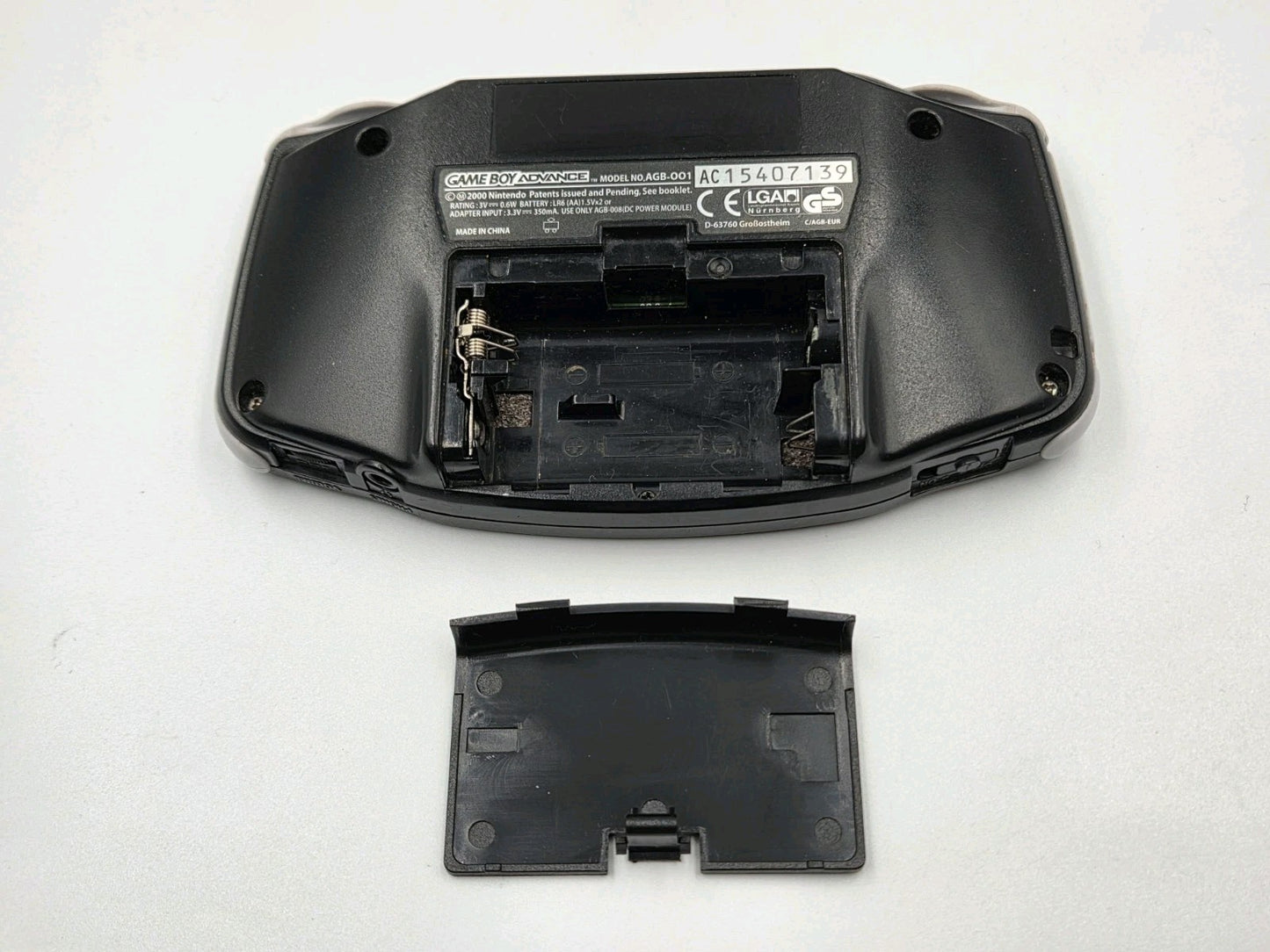 Nintendo Game Boy Advance Konsole Console Black Schwarz AGB-001