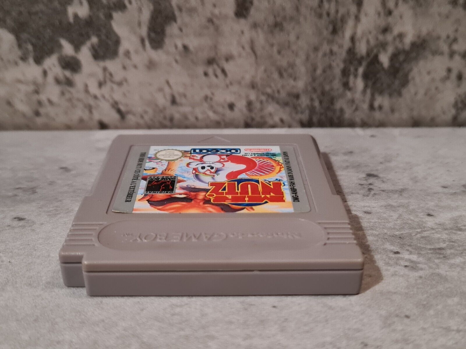 Nintendo Game Boy Classic Spiel Mr. Nutz Modul FAH - T-Retro-Games 