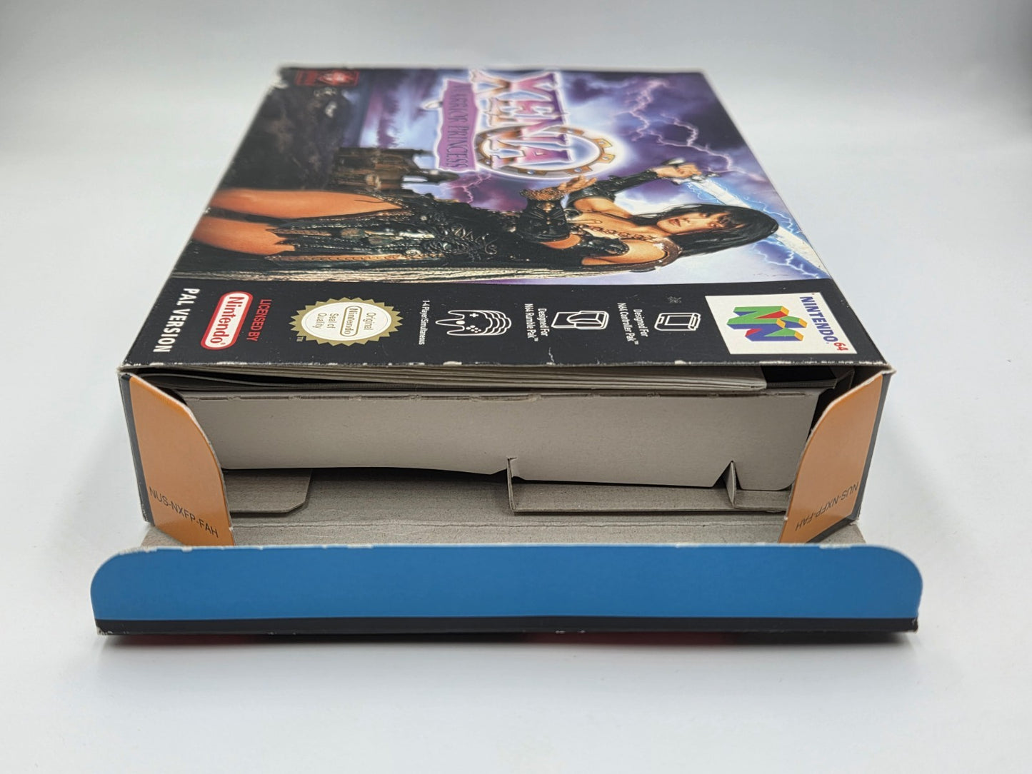 N64 Nintendo 64 Xena Warrior Princess mit OVP und Anleitung FAH